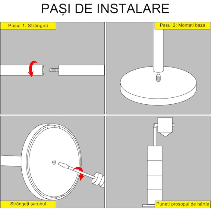 Suport vertical 2 in 1 pentru hartie igienica VarioShop®, design modern, otel inoxidabil, cu baza antiderapanta si depozitare pentru role de rezerva, ideal pentru baie, toaleta, spatii mici, Negru [3]
