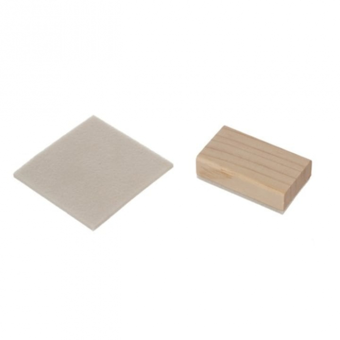 Tabla magnetica interactiva 2 in 1 VarioShop®, compacta, fata dubla, include marker, creta, burete, set de numere, non-toxic, lemn, 43 x 43 cm, Negru/Bej [12]