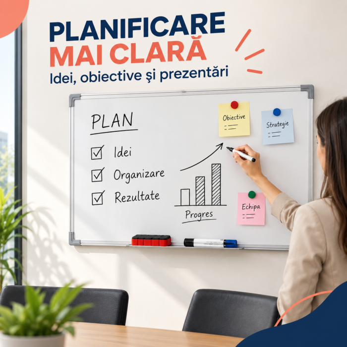 Tabla magnetica VarioShop®, whiteboard, markere colorate, magneti si burete, montare verticala sau orizontala, pentru birou, scoala, acasa, 90x60 cm [3]