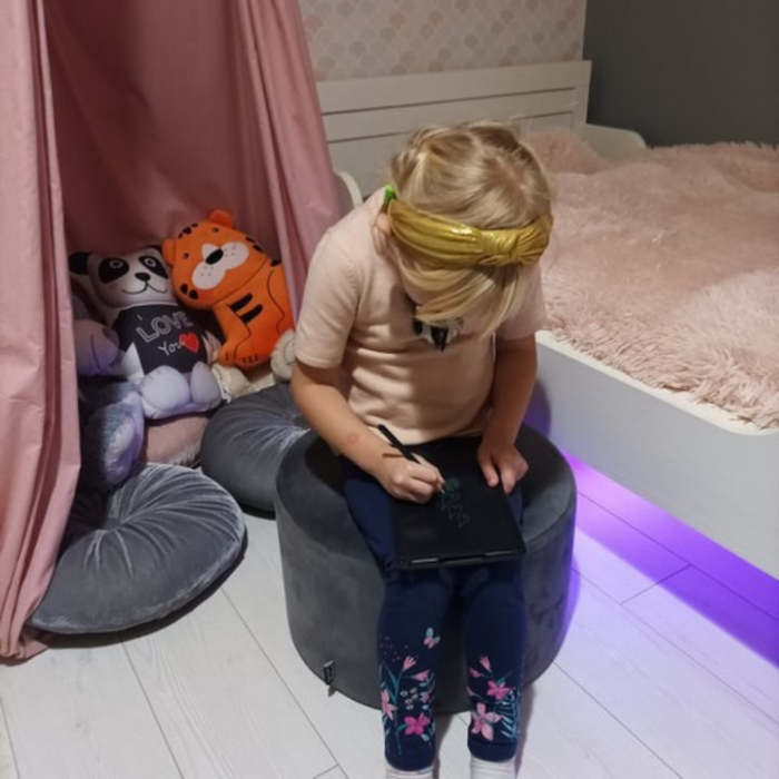 Tableta grafica cu ecran LCD de scris sau desenat VarioShop®, buton de stergere, functie de blocare, ultra-subtire, 8.5 inch, Negru [5]