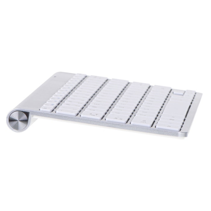 Tastatura wireless VarioShop®, design compact si subtire, compatibilitate universala, conectivitate 2.4GHz, economisire energie, 28.5 x 13.3 x 1.9 cm, Alb [6]