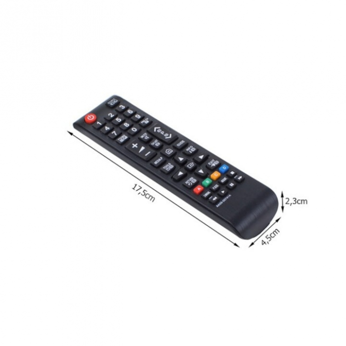 Telecomanda Universala Premium pentru Smart TV, AA59-00741A, Usor de Utilizat, Design Ergonomic, 17, 5 cm x 4, 5 cm x 2, 3 cm [14]