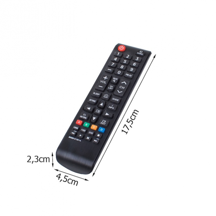 Telecomanda Universala Premium pentru Smart TV VarioShop®, 01301A, Compatibila cu Samsunag, Usor de Utilizat, 17.5cm x 4.5cm x 2.3 cm [7]