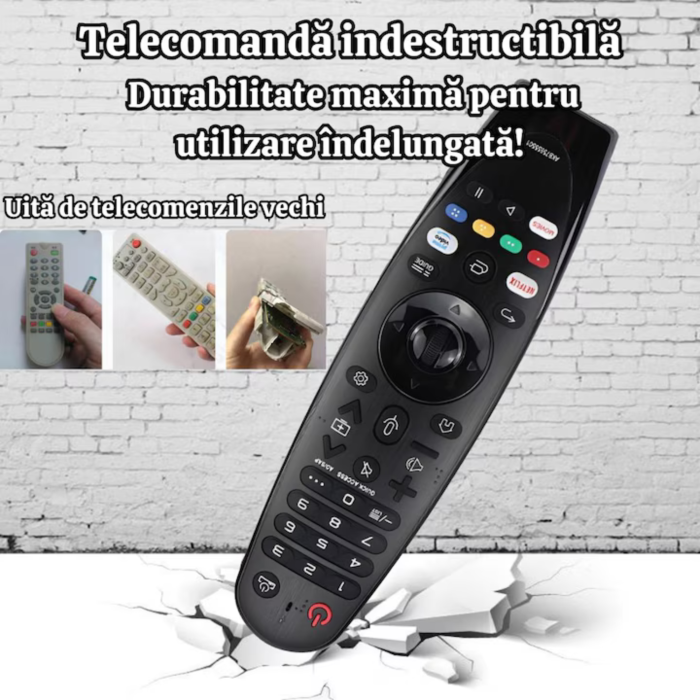 Telecomanda universala VarioShop AKB75855501/MR20GA, control vocal, design ergonomic, Negru [5]