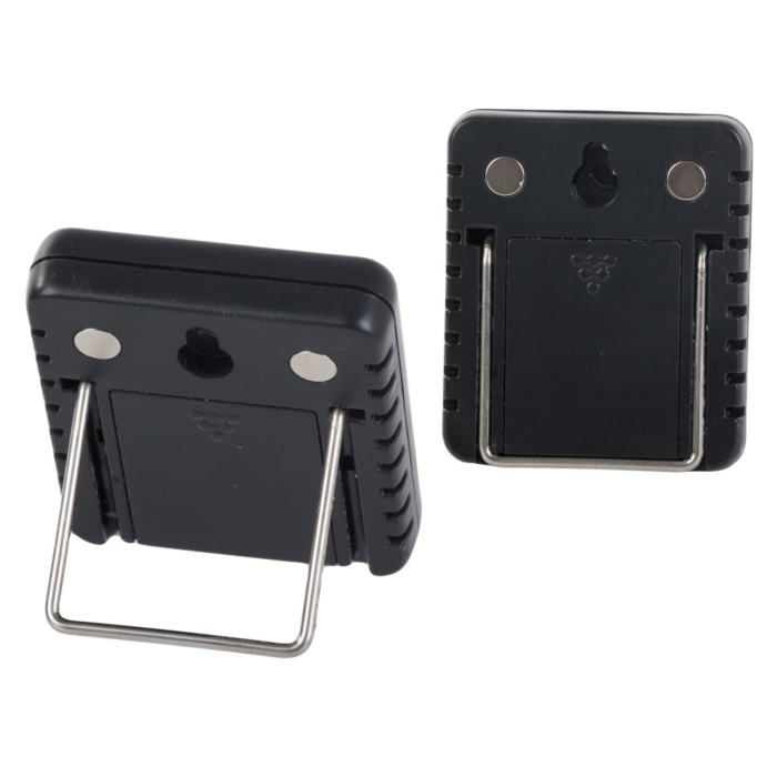 Termometru digital cu higrometru pentru interior VarioShop®, afisaj LCD, indicatie nivel confort, wireless, interval temperatura -50°C pana la +70°C, umiditate 10-99%, baterie inclusa, Negru [6]