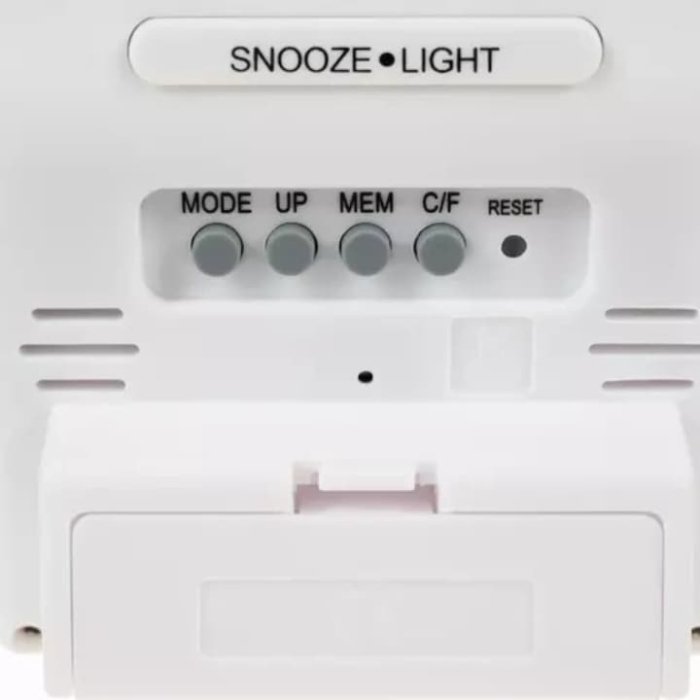 Termometru higrometru digital 5 in 1 VarioShop®, cu ceas, alarma, calendar, afisaj LCD, interval temp. 0-50°c, umiditate 20-90% [6]