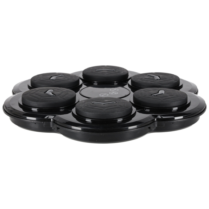 Tinta box interactiva VarioShop®, cu LED, Bluetooth, contor electronic puncte, 9 niveluri viteza, 6 zone lovire, manusi incluse, reincarcabil USB-C, negru [9]