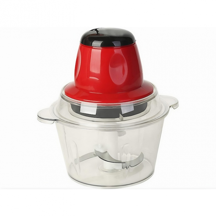 Tocator Electric Multifunctional VarioShop®, pentru Carne, Fructe si Legume, 4 lame, Capacitate 2 litri, Culoare Rosu [14]