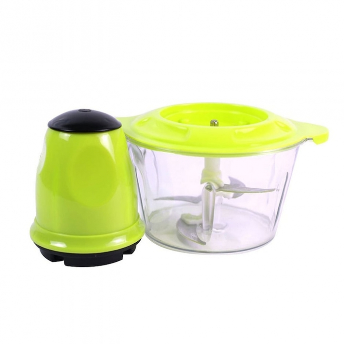 Tocator Electric Multifunctional VarioShop®, pentru Carne, Fructe si Legume, 4 lame, Capacitate 2 litri, Culoare Verde [23]