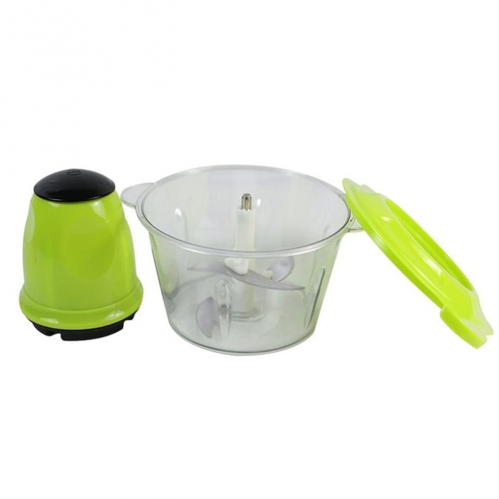 Tocator Electric Multifunctional VarioShop®, pentru Carne, Fructe si Legume, 4 lame, Capacitate 2 litri, Culoare Verde [20]