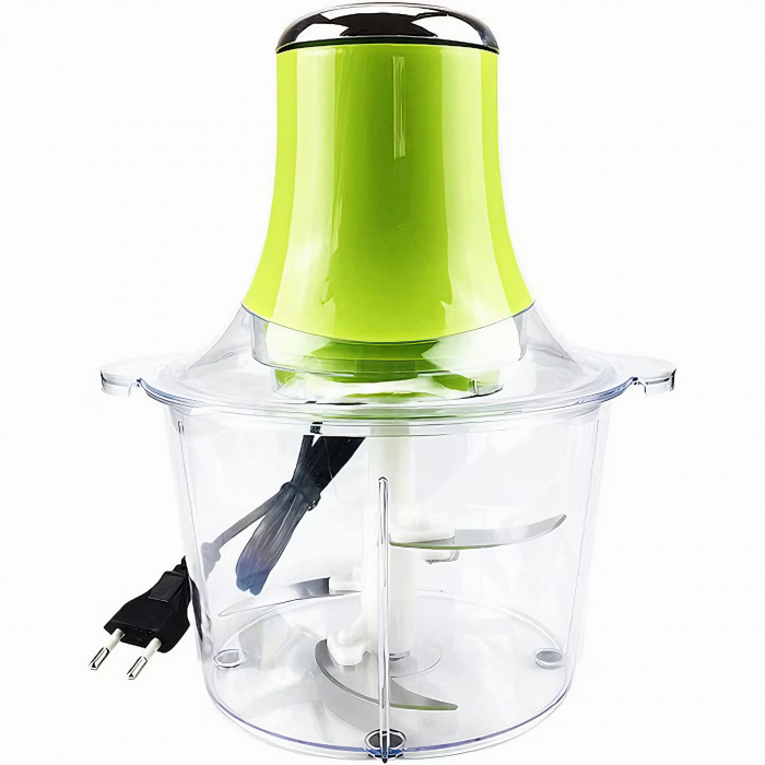 Tocator Electric Universal VarioShop®, maruntitor legume, fructe si seminte, capacitate recipient 1800 ml, din otel inoxidabil, 220/240V, 300W, 25x22 cm, verde [15]