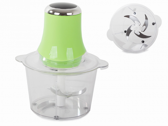Tocator Electric Universal VarioShop®, maruntitor legume, fructe si seminte, capacitate recipient 1800 ml, din otel inoxidabil, 220/240V, 300W, 25x22 cm, verde [34]