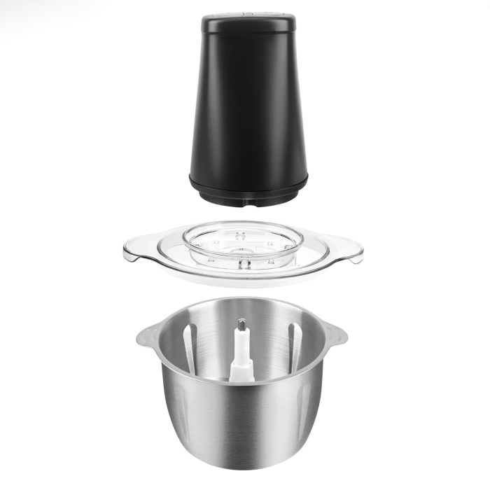 Tocator electric VarioShop®, 500W, bol 2L, 4 lame inox, 2 viteze, functie Pulse, protectie la pornire accidentala, pentru carne, legume, fructe si nuci [13]