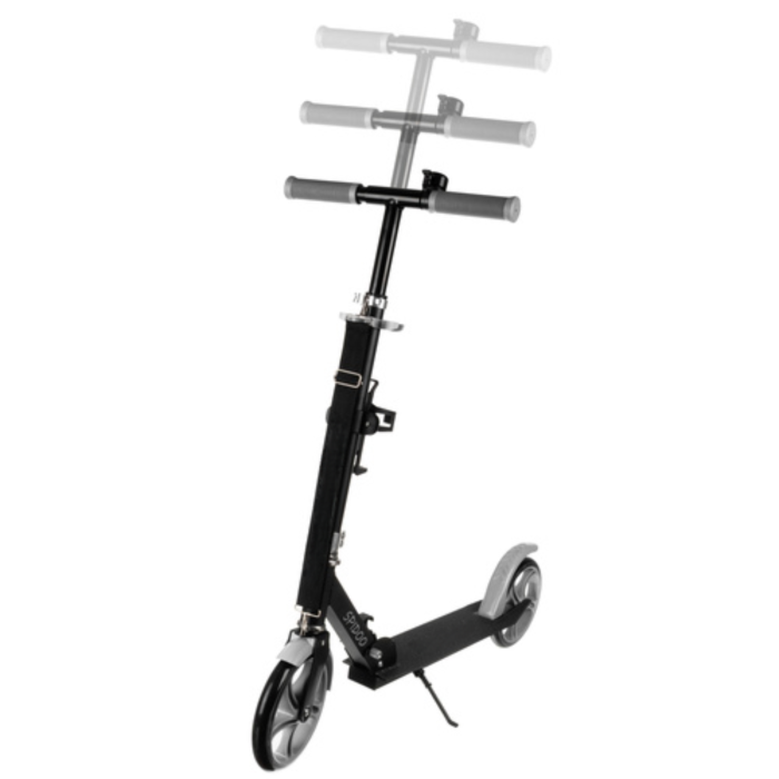 Trotineta pliabila copii VarioShop®, cu roti 200 mm, ghidon reglabil 3 nivele, frana de picior, usoara si portabila, cu accesorii incluse [3]