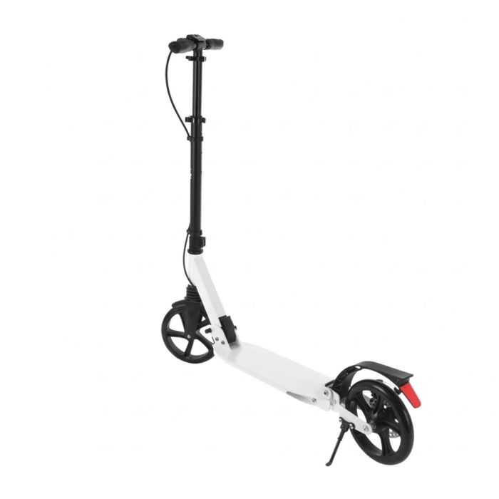 Trotineta pliabila pentru copii si adulti, roti 20 cm, suspensie, frana pe disc, suport parcare, ideala pentru oras si transport rapid [10]