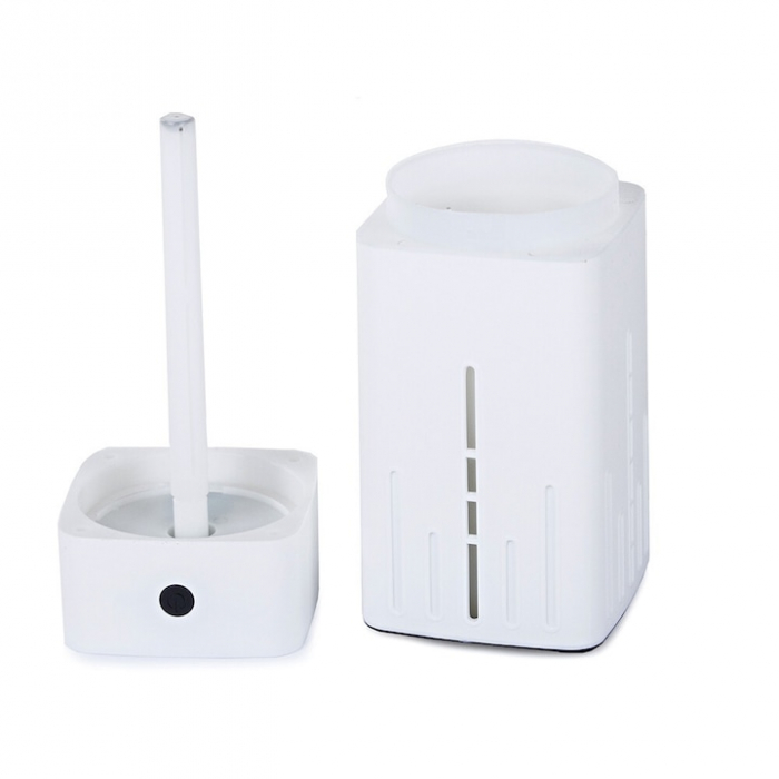 Umidificator de aer VarioShop®, cu iluminare de fundal, pentru birou, dormitor, camera copiilor, silentios, capacitate 1000 ml, alimentare cablu USB, 22x10x10 cm, Alb [12]