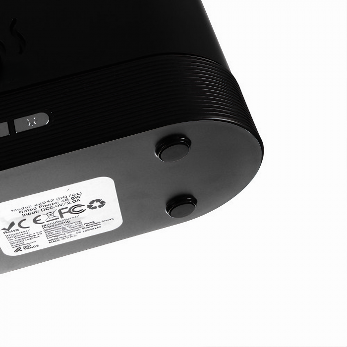 Umidificator de camera VarioShop®, efect de flacara, 7 Lumini + 3 Uleiuri esentiale pure, hidratare si aromaterapie, difuzor ultrasonic, silentios, capacitate 180 ml, 17x9, 8x7, 2 Negru [44]