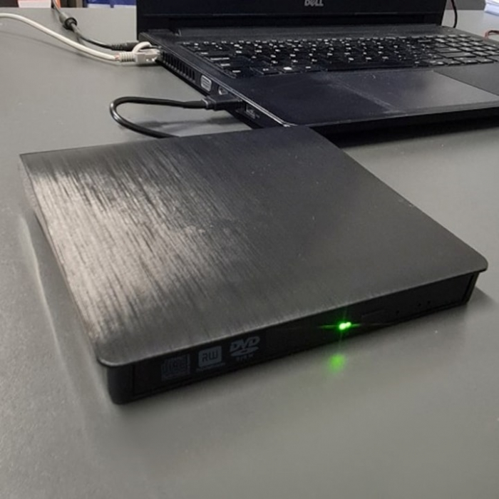 Unitate CD externa VarioShop®, USB 3.0, CD / VCD / DVD Burner Writer, Plug and Play,8X / 24X, Compatibil cu Windows/ Linux/ Mac OS, Negru [13]