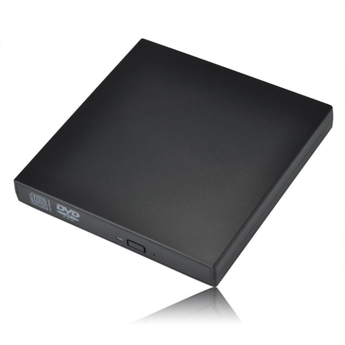 Unitate optica VarioShop® CD-R / DVD-RW / ROM RECORDER, Plug & Play, 24x CD, 8x DVD, USB 3.0, compatibil cu Windows, MacOS, Linux, Negru [17]