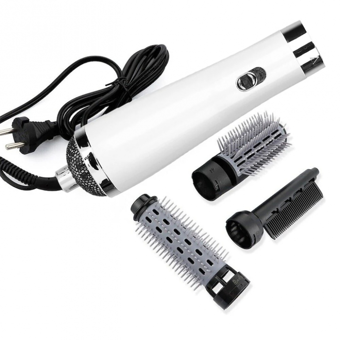 Uscator de Par 3 in 1 VarioShop®, Reglare in 3 Trepte, Uscare, Ondulare, Aranjare, Potrivit pentru Orice Tip de Par, Silentios, Incalzire Rapida, 230 V, Alb [10]