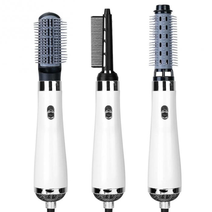 Uscator de Par 3 in 1 VarioShop®, Reglare in 3 Trepte, Uscare, Ondulare, Aranjare, Potrivit pentru Orice Tip de Par, Silentios, Incalzire Rapida, 230 V, Alb [11]