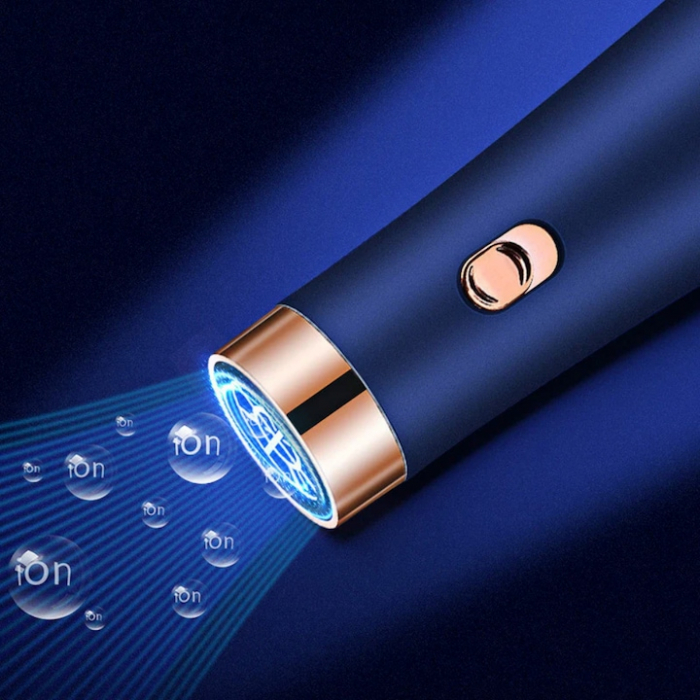 Uscator de Par 3 in 1 VarioShop®, Reglare in 3 Trepte, Uscare, Ondulare, Aranjare, Potrivit pentru Orice Tip de Par, Silentios, Incalzire Rapida, 230 V, Albastru [9]