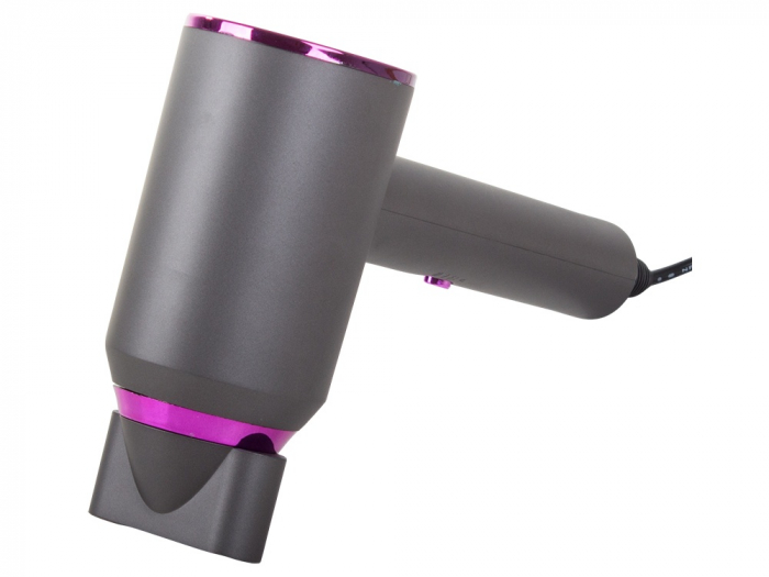 Uscator de Par VarioShop®, Iluminare LED, putere 2800W, ionizare puternica, alimentare 222V, 3 trepte de temperatura, aer rece, gri-roz [14]