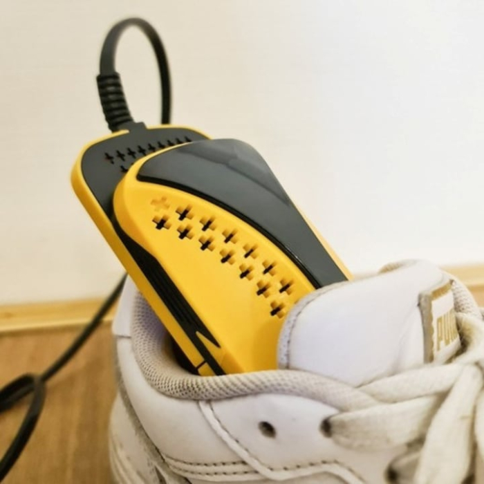 Uscator Electric de Pantofi VarioShop®, Utilizare Universala, Extensibil, 3 Programe de Uscare, Portabil, Usor de Utilizat, 19-21 x 6.5 cm, Galben [6]