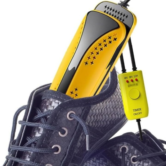 Uscator Electric de Pantofi VarioShop®, Utilizare Universala, Extensibil, 3 Programe de Uscare, Portabil, Usor de Utilizat, 19-21 x 6.5 cm, Galben [4]