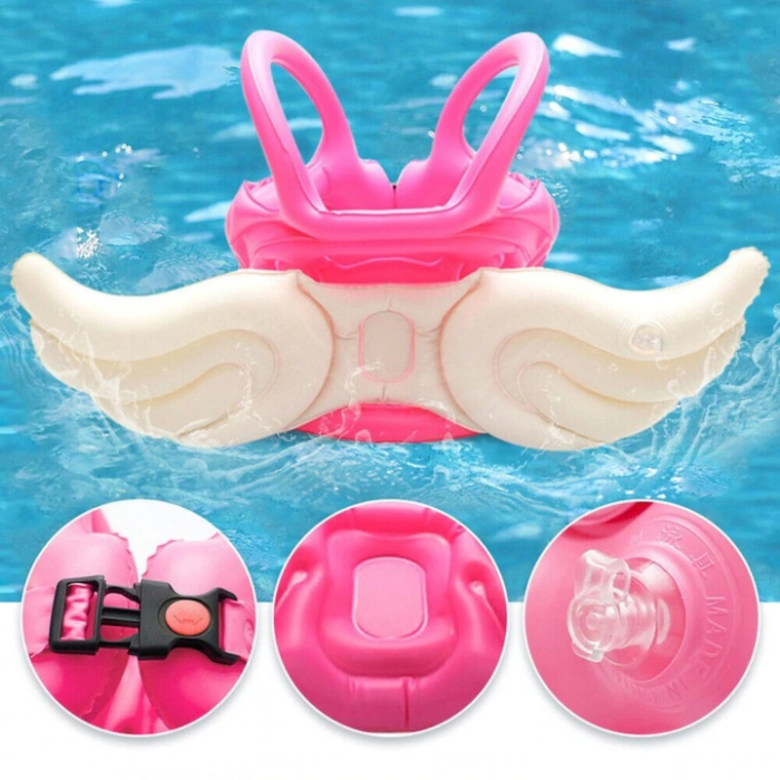 Vesta de salvare gonflabila pentru copii VarioShop®, design confortabil si sigur, perfecta pentru invatarea inotului, plimbari cu barca si distractie fara griji in piscina, lac sau mare, recomandata p [5]