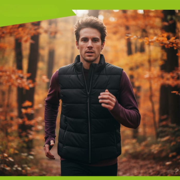 Vesta incalzita unisex XL cu 11 zone VarioShop®, USB, 3 niveluri temperatura, guler inalt, buzunar intern, rezistenta la vant, usor de spalat, design matlasat [3]