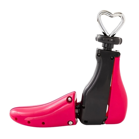 Ingrijire incaltaminte si accesorii - 1 Calapod Reglabil VarioShop®, 4 Directii San/Calapod, Intretinere si Protectie Pantofi, Adidasi si Ghete, Dimensiuni Ajustabile 38–43, Material Durabil Roz/Negru