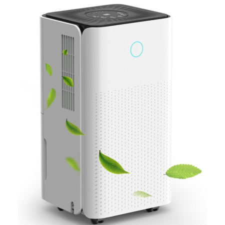 Dezumidificatoare - Dezumidificator VarioShop, 12L/24h, control WiFi, putere 200W, alb, 44, 5x25, 5x22cm