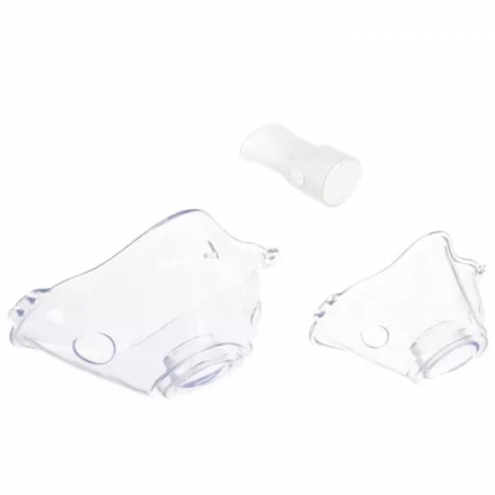 Aparat aerosoli tip nebulizator cu ultrasunete pentru copii si adulti VarioShop®, ultra silentios, 2 moduri alimenare, 2 masti, saculet depozitare, cablu USB alimentare, alb [8]