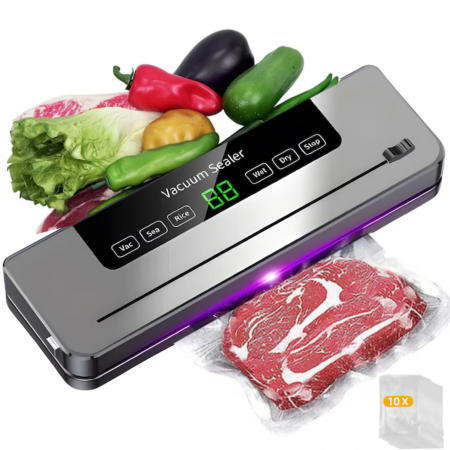 Aparate de vidat - Aparat de vidat alimente  VarioShop® 120W, cu cantar integrat si functie tara, vidare umed/uscat, sigilare sticle, viteza reglabila