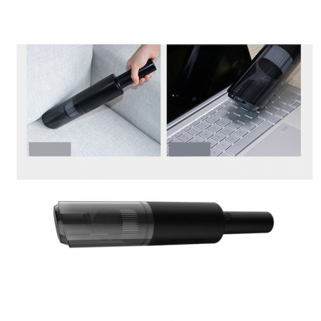 Aspirator auto multifunctional VarioShop®, pentru casa si masina, 3 accesorii incluse: duza ingusta si medie, duza tip perie, Portabil, compact, 120w, filtru HEPA, Negru [13]