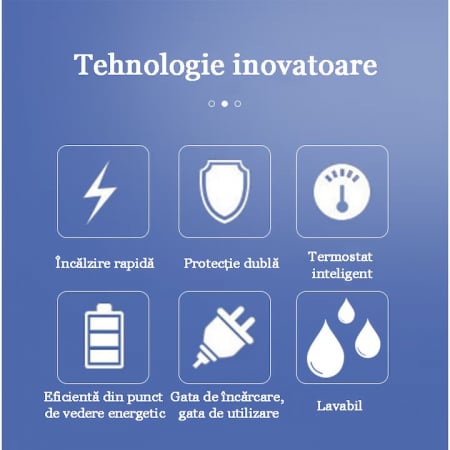 Branturi incalzite pentru incaltaminte VarioShop®, Impermeabile, Confortabile, Rezistente, Temperatura Incalzire max. 55°C, Alimentare prin USB, Marimea 41 - 46, Negru [15]