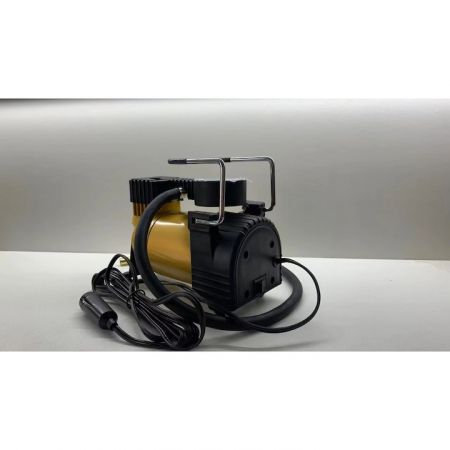 Compresor auto portabil VarioShop®, 12V, 150 PSI, 10 BAR, cu manometru si accesorii pentru umflat roti, mingi si saltele gonflabile, 16 x 15 cm [9]