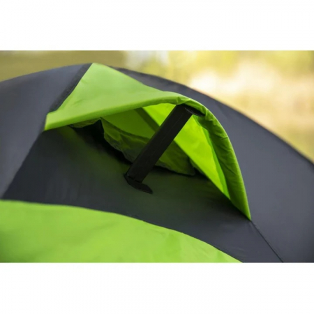 Cort de camping pentru 2 persoane VarioShop®, Impermeabil, Usor de Montat, Ventilat si Compact, Ideal pentru Drumetii si Excursii, Negru/Verde [7]