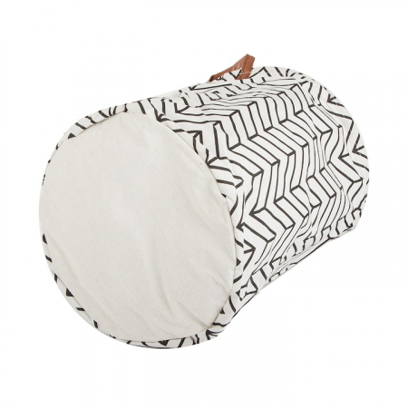 Cos Depozitare pentru Jucarii sau Haine VarioShop®, Capacitate 45 L, Marime XL, Pliabil, Manere pentru Transport, 40 x 35 cm, Alb [12]