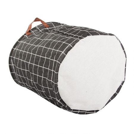Cos Depozitare pentru Jucarii sau Haine VarioShop®, Capacitate 45 L, Marime XL, Pliabil, Manere pentru Transport, 40 x 35 cm, Negru [7]