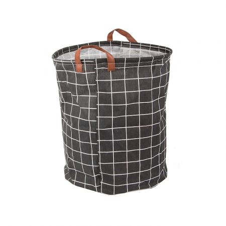 Cos Depozitare pentru Jucarii sau Haine VarioShop®, Capacitate 45 L, Marime XL, Pliabil, Manere pentru Transport, 40 x 35 cm, Negru [9]