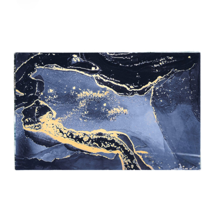 Covorase baie - Covoras de baie VarioShop®, design elegant, multifunctional, anti-derapant, lavabil, curatare usoara, model marmura, dimensiune 80 x 50 cm