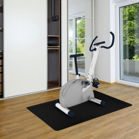 Covoras de Protectie pentru Pardoseala VarioShop®, Contra Zgarieturilor, Mutifunctional, 2 Fete Lucios/Mat, Dimensiuni 130 x 90 cm, Grosime 0.5 mm, Negru [5]