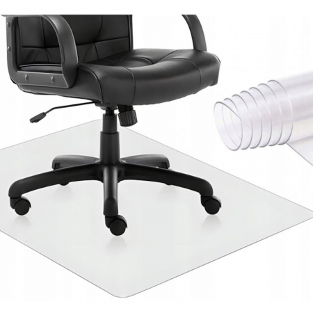 Produse ergonomice - Covoras de Protectie pentru Pardoseala VarioShop®, Contra Zgarieturilor, Mutifunctional, Suprafata Mata, Dimensiuni 140 x 100 cm, Grosime 0.5 mm, Transparent