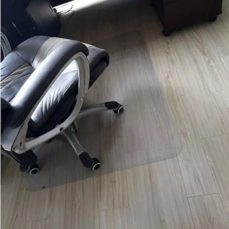 Covoras de Protectie pentru Pardoseala VarioShop®, Contra Zgarieturilor, Mutifunctional, Suprafata Mata, Dimensiuni 130 x 90 cm, Grosime 0.5 mm, Transparent [10]