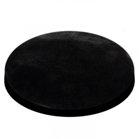 Culcus pentru Pisici si Caini VarioShop® in forma de casa cu urechi de pisica, material din plus, moale, confortabil, rezistent la apa, usor de spalat si intretinut, 36 x 36 x 36 cm, Negru [11]