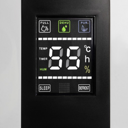 Dezumidificator si Purificator de Aer VarioShop®, Afisaj Temperatura/Umiditate, Tehnologie Peltier, Silentios, Anti-Mucegai, Telecomanda, Randament 650ml/zi, Putere 90 W, Alb [11]