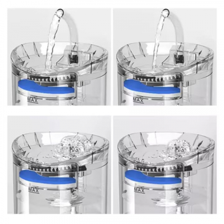 Dispenser de apa automat pentru caini si pisici VarioShop® pentru hidratarea optima a animalelor de companie, cu design adaptabil si capacitate extinsa, senzor infrarosu, purificare apa, ultra-silenti [13]