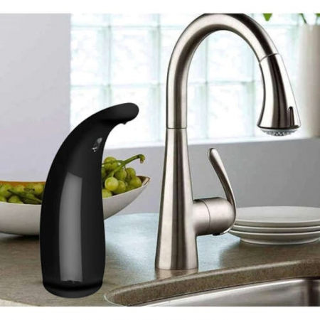 Dozator automat cu senzor pentru sapun lichid VarioShop®, rezistent la apa IPX7, capacitate 300 ml, dimensiuni, 22 x 14 x 7 cm, Negru [4]
